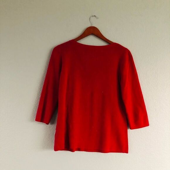 Designers Originals Red Light Sweater Top S - Picture 3 of 3